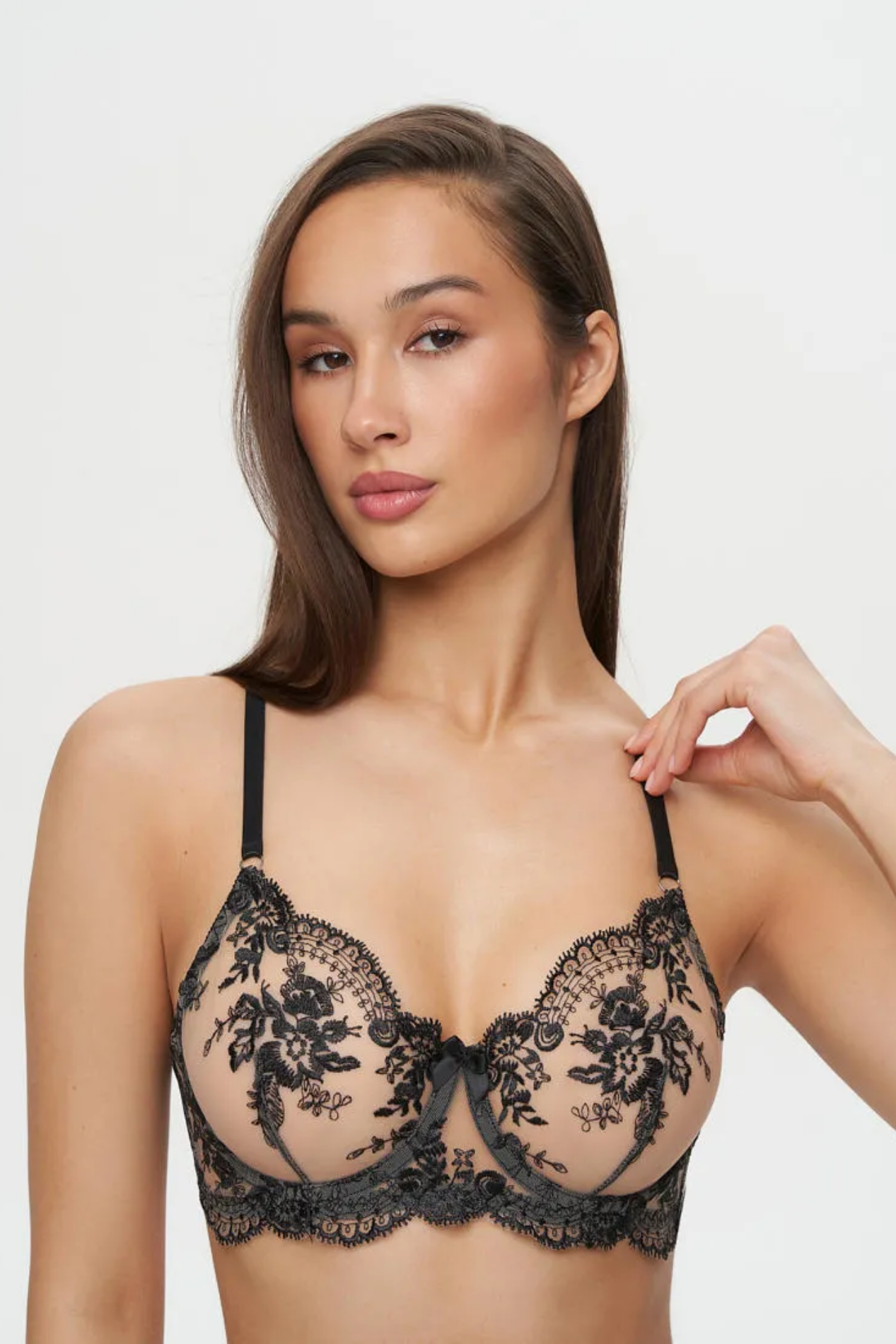 Irina | Set lenjerie 2 piese, Negru
