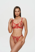 Irina | Set lenjerie 2 piese, Roșu