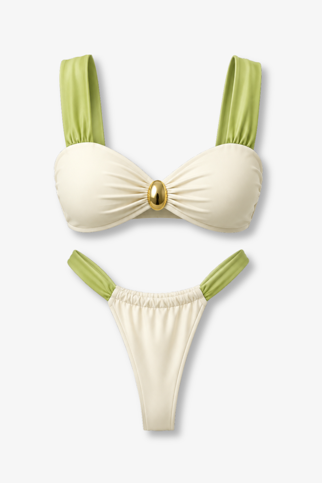 Costum de baie 3 piese, Odel Ivory