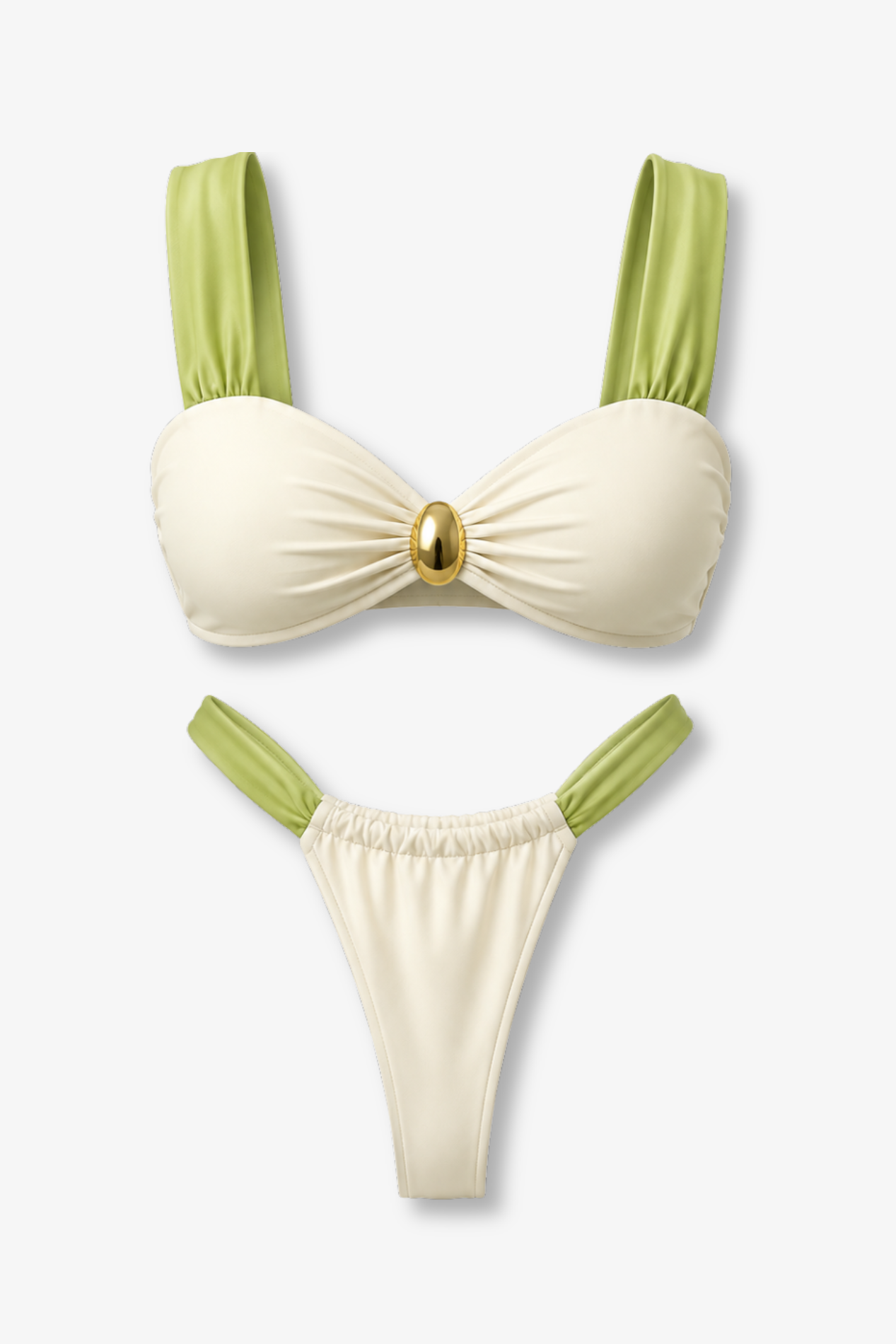 Costum de baie 3 piese, Odel Ivory