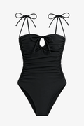 Costum de baie întreg, Mireya Negru