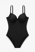 Costum de baie întreg, Nicole Negru