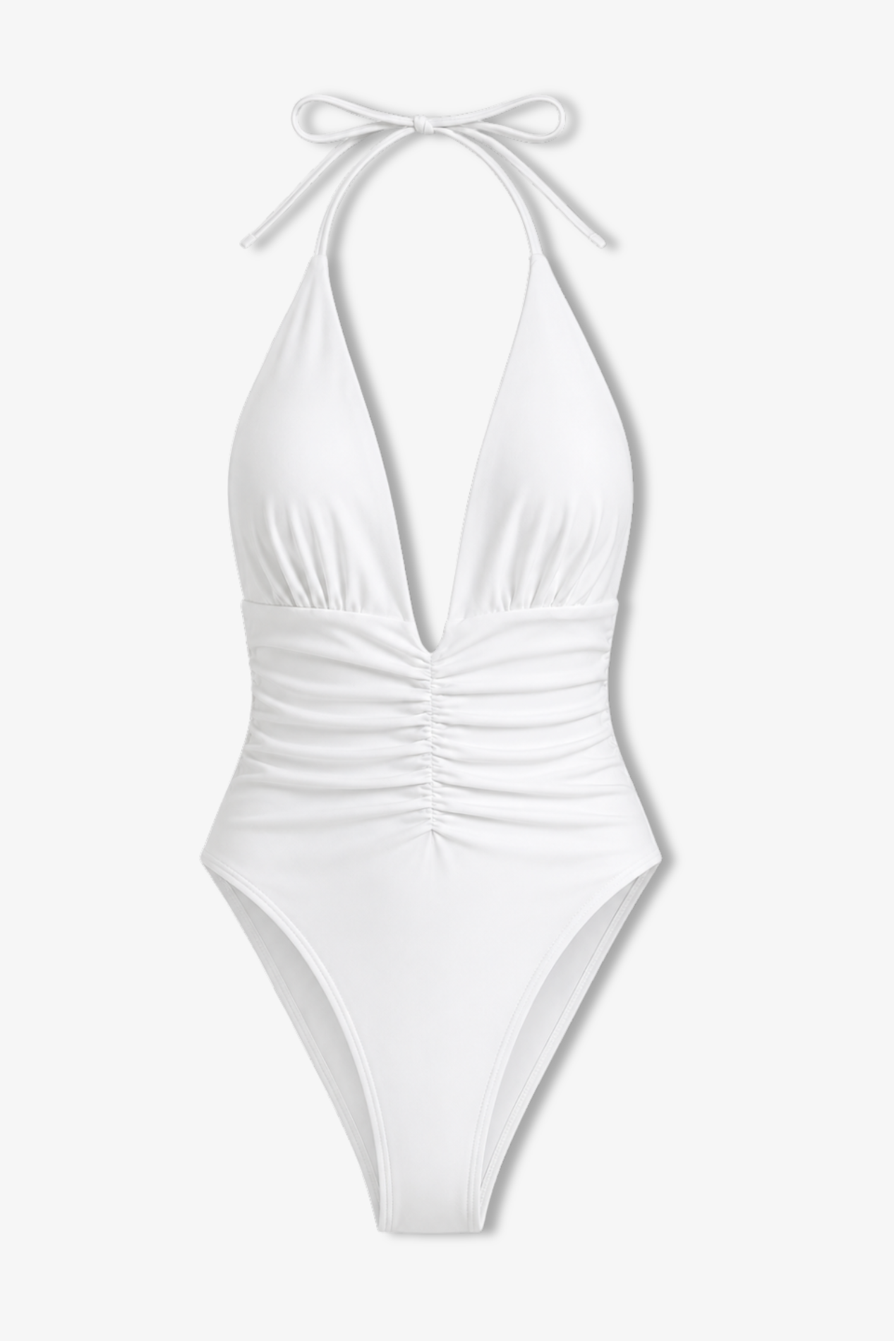 Costum de baie întreg, Amelie Alb