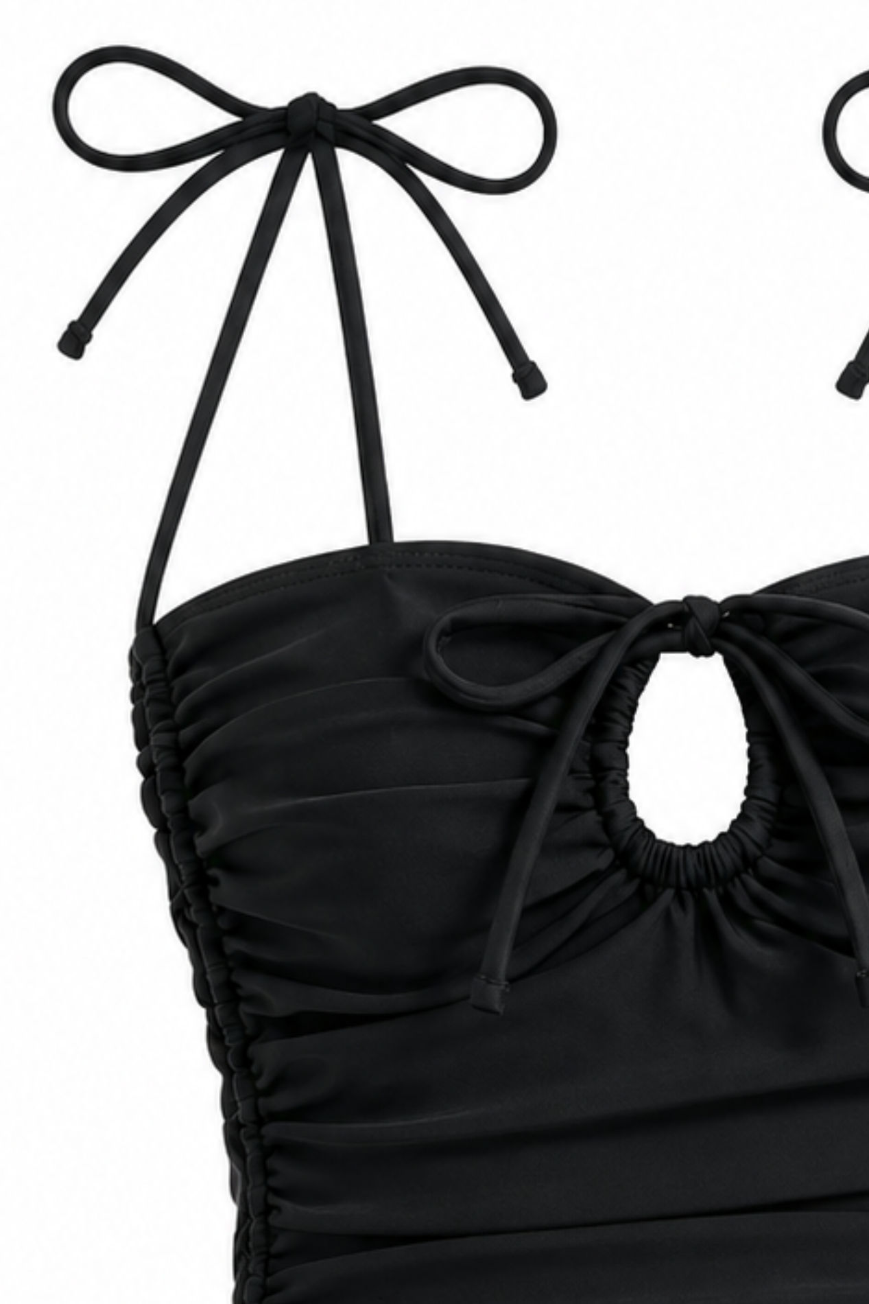 Costum de baie întreg, Mireya Negru