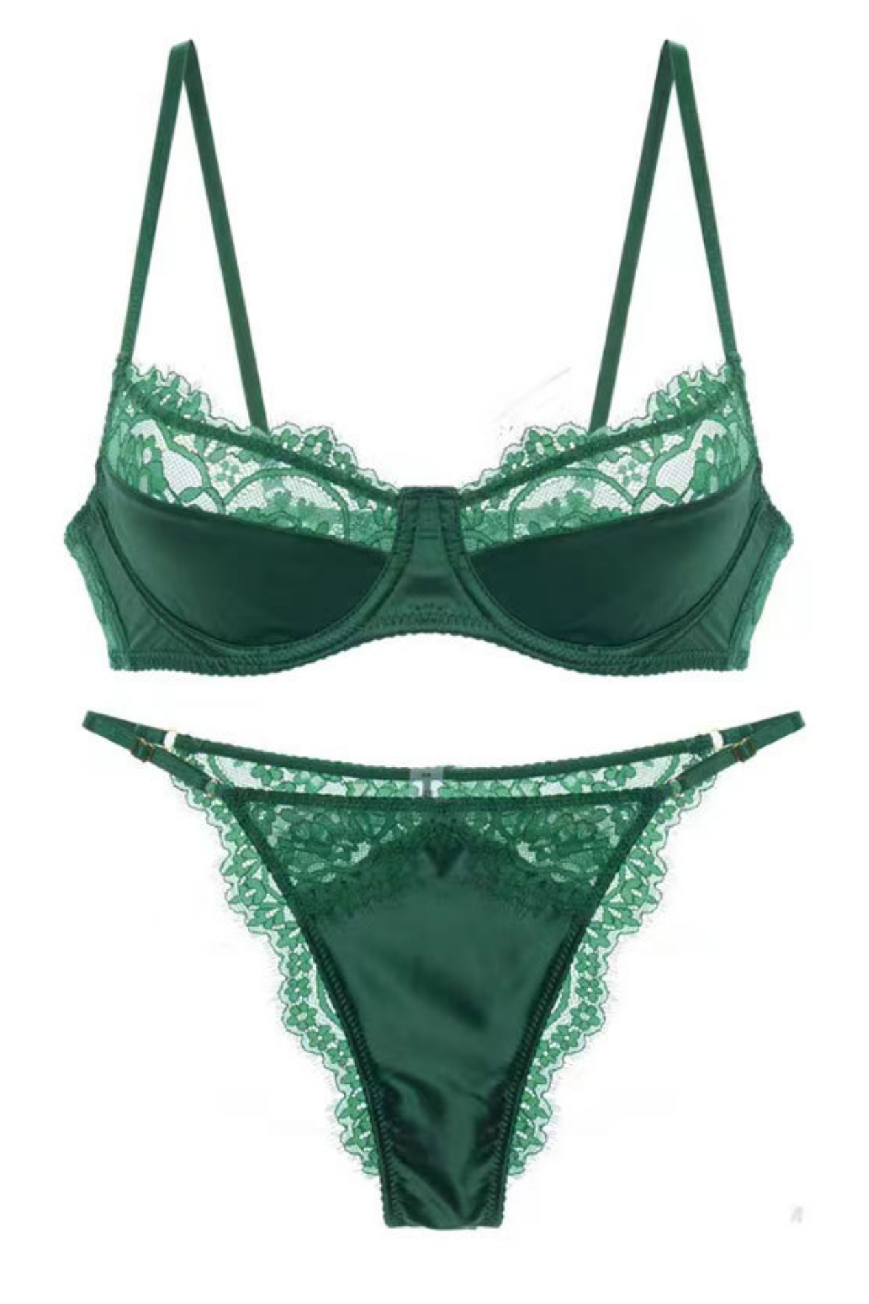 Addison | Set lenjerie 2 piese, Verde
