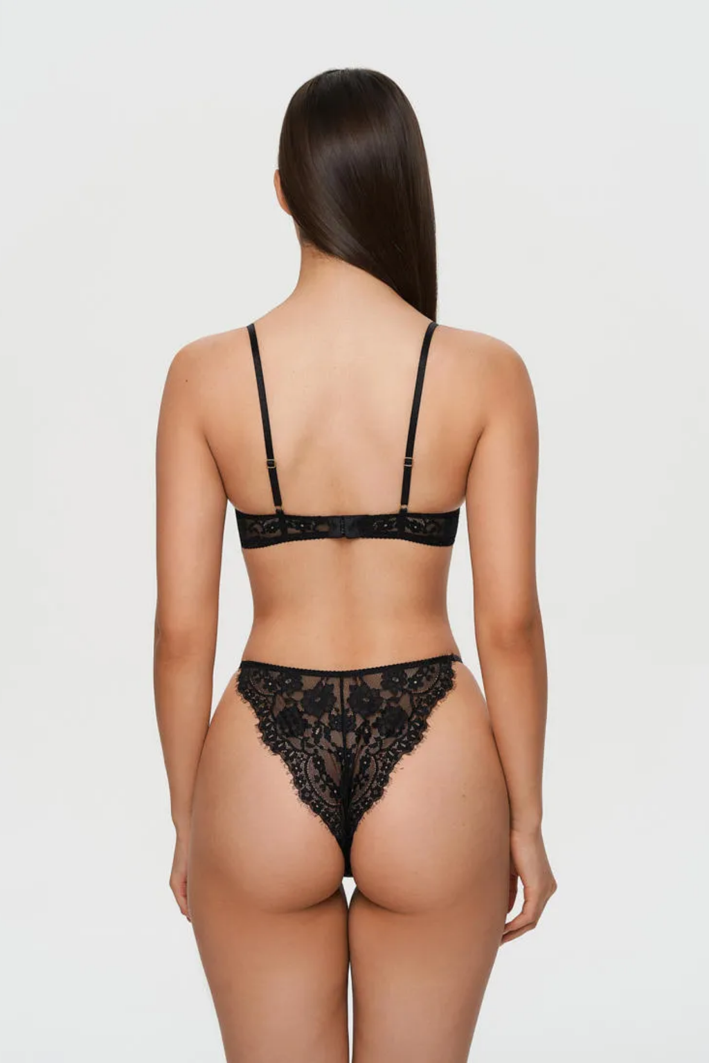 Addison | Set lenjerie 2 piese, Negru
