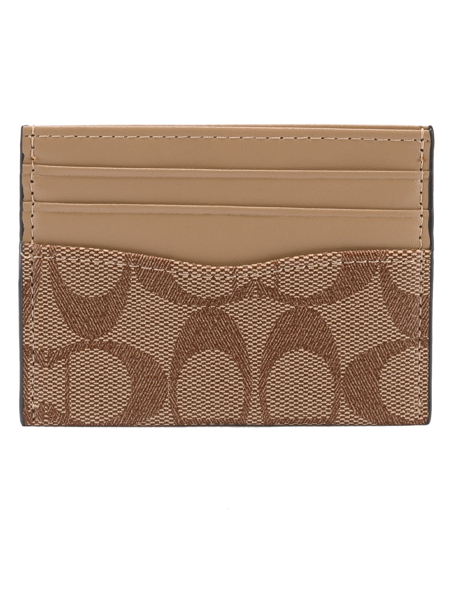 Card Holder din piele naturală, portcard slim pentru carduri bancare, Bej