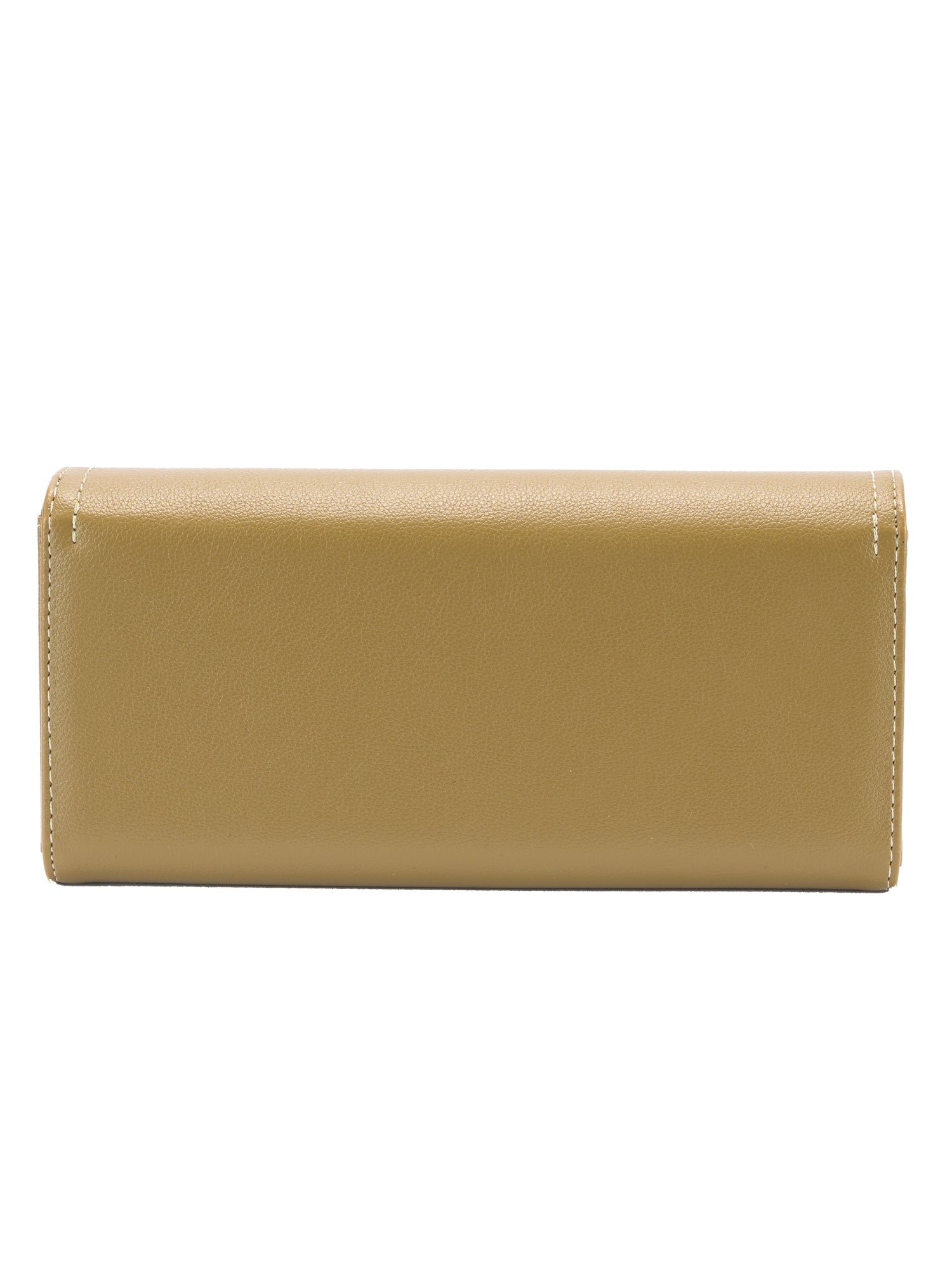 Portofel damă elegant din piele ecologică, design modern și compartimentare practică, Verde