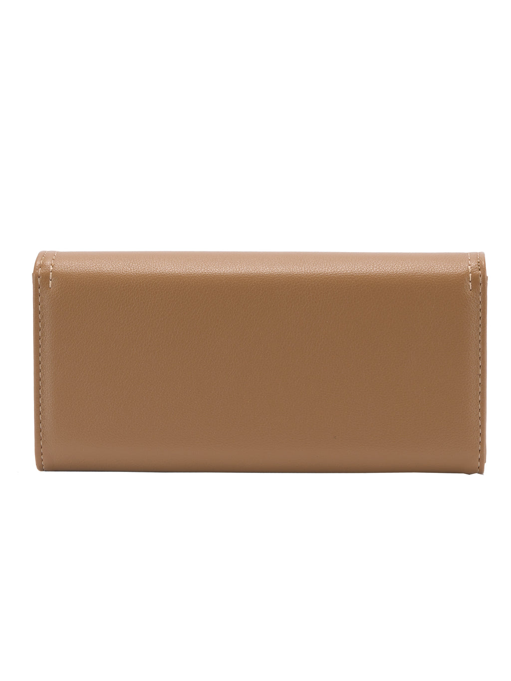 Portofel damă elegant din piele ecologică, design modern și compartimentare practică, Bej